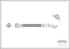 Тормозной шланг SSANG YONG Korando/Rexton/Musso &quot;99&gt;&gt; RR CORTECO 19035070 (фото 1)