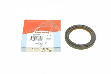 Сальник коленвала (передний) VW T5/T6 2.0 TSI 11- (45x60x8) CORTECO 19036597B