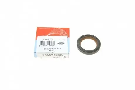 Сальник коленвала (передний) VW Caddy IV 1.0-1.6 TSI 15-(30x40x7) CORTECO 20037126B