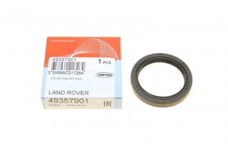 Сальник полуоси (R) Land Rover Freelander 06-14 CORTECO 49357901