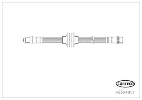 Автозапчасть CORTECO 49394951