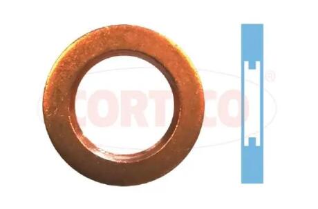 Шайба под форсунку VW Crafter/T4/T5 2.5TDI CORTECO 49430664