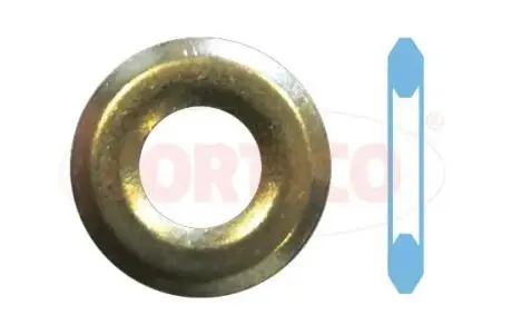 Шайба під форсунку Toyota Corolla 1.4D 04-07 (7.3x16.7x3) CORTECO 49430770