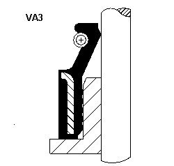 Сальник клапана (впуск/випуск) Toyota Land Cruiser 88-09 (8x12.7/15.3x9.5) CORTECO 49472861