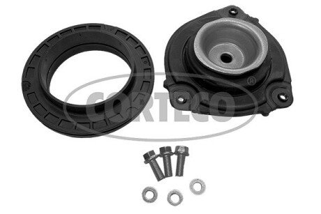 Подушка амортизатора (переднього) Nissan Juke/Leaf 10- (R) CORTECO 49495781