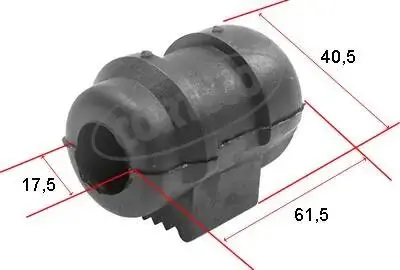 Опора, стабилизатора CORTECO 80000116