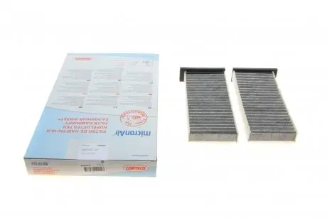 Фільтр салону вугільний CC1101 MITSUBISHI Lancer,Carisma,L200,Colt,Pajero CORTECO 80000397