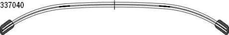 Рессора листовая MB Sprinter BM 901-905/VW LT28-46 (95-06) CS Germany 1033704000