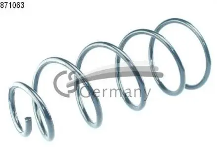 Пружина передняя Peugeot 307 00-/Citroen C4 04-11 CS Germany 14.871.063 (фото 1)