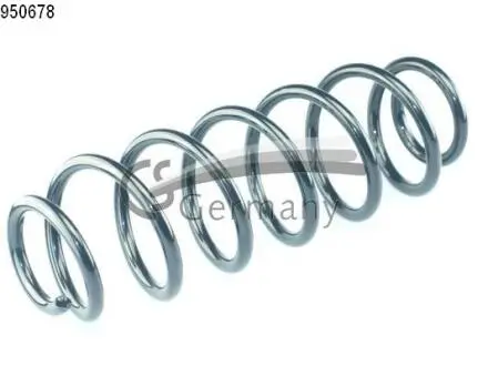 Пружина підвіски задня (кратно 2) VW Golf IV (97-05)/Skoda Rapid CS Germany 14.950.678