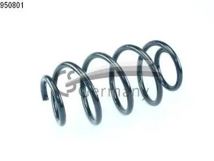 Пружина підвіски передня (кратно 2) Seat Toledo 1.6-2.0 TFSI, 1.9TDI-2.0TDI 16V (04-09) (14.950.801) CS Germany 14950801