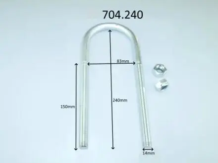 Драбина VW Amarok/Ford Ranger (M14x1.5x83/240) CS Germany 99704240