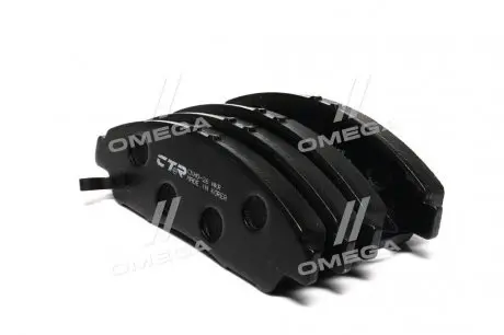 Колодки тормозов ACURA MDX 07-11 HONDA PILOT 09-11 передн. (выр-во) CTR CKHO-26 (фото 1)