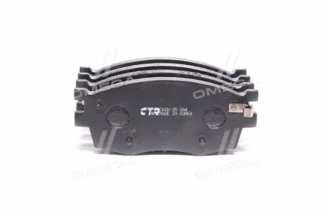 Колодки тормоза HYUNDAI ACCENT, KIA RIO II передн. (выр-во) CTR CKKK-35 (фото 1)