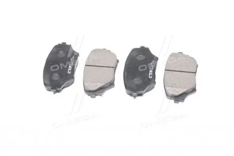 Фото 1 - колодки гальм TOYOTA RAV 4 II (XA2) передн. CTR CKT-12 Колодки гальм TOYOTA RAV 4 II (XA2) передн. CTR CKT-12 (фото 1)