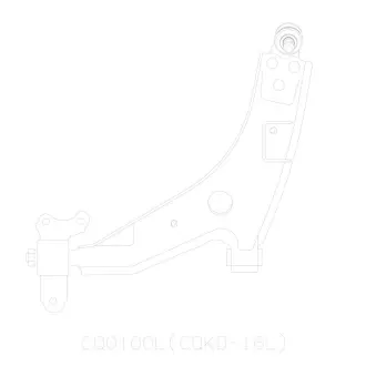 Рычаг подвески передний CTR CQ0100L