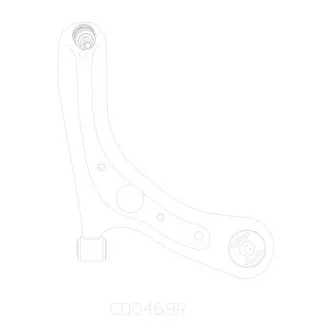 Важіль підвіски CTR CQ0469R