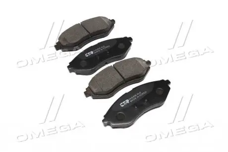 Колодки гальм CHEVROLET AVEO передн. CTR GK0439