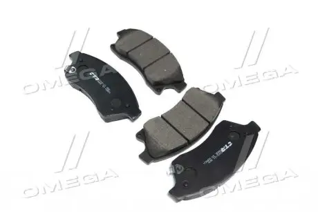 Колодки тормозов CHEVROLET CRUZE 09- OPEL ASTRA J передн. (выр-во) CTR GK0449