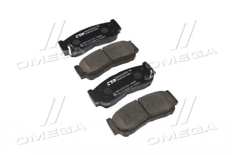 Колодки тормоза HYUNDAI SANTA FE, задн. (выр-во) CTR GK0486