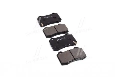 Колодки тормозов JEEP GRAND CHEROKEE IV 10- HYUNDAI GENESIS Coupe 08- TESLA S 12-15 задн. (выр-во) CTR GK0504