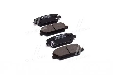 Колодки тормоза HYUNDAI SANTA FE задн. (выр-во) CTR GK0550
