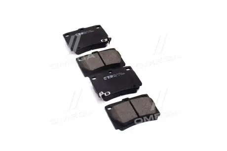 Колодки тормоза MITSUBISHI PAJERO II (V2W, V4W) задн. (выр-во) CTR GK0602