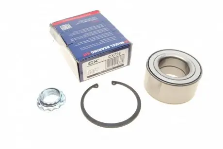 Подшипник ступицы (задней) BMW 1 (E82/E88)/3 (E91/E93) 05-13 (45x85x41)(+ABS) CX CX 729