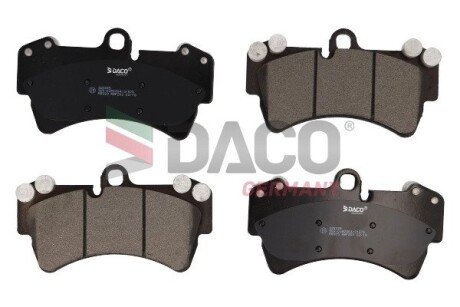 Колодки гальмівні (передні) Audi Q7/ Porsche Cayenne/VW Touareg 02-10 (Brembo) DACO Germany 320225