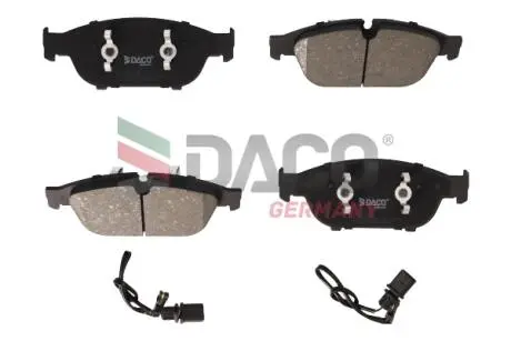 Колодки тормозные (передние) Audi A6/A7/A8 10- (+датчики)) DACO Germany 320233