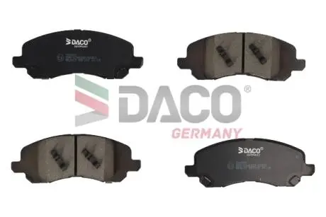 Колодки гальмівні (передні) Dodge Avenger/Caliber/Jeep Compass/Patriot/Lancia Flavia 06- DACO Germany 320505