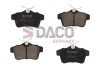 Колодки тормозные (задние) Citroen C4 09-/DS4/DS5 11-15/Peugeot 308/508/3008/5008 09-18 DACO Germany 320605 (фото 1)