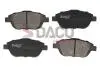 Колодки тормозные (передние) Citroen C3 09- DACO Germany 320611 (фото 1)