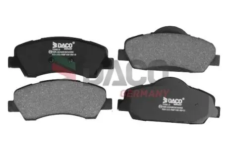 Колодки гальмівні (передні) Citroen C4/Peugeot 308 II 12- DACO Germany 320619