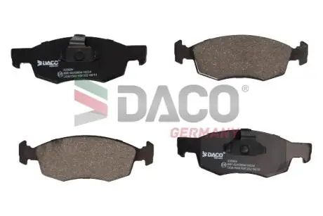 Комплект тормозных колодок DACO Germany 320904