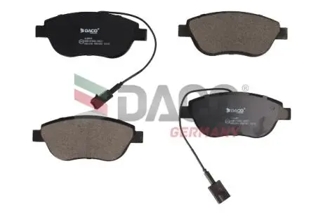Колодки гальмівні (задні) Fiat 500L/Opel Corsa D 06- (Bosch) (з датчиками) DACO Germany 320905