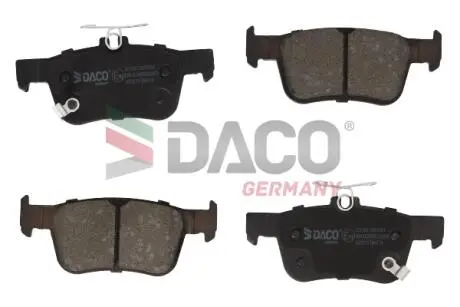 Колодки гальмівні (задні) Honda Civic 1.0-2.0 16V 15- DACO Germany 321205