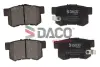 Колодки гальмівні (задні) Honda Accord IV/V/Civic VI/VII/VIII DACO Germany 321223 (фото 1)