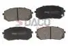 Комплект гальмівних колодок (передніх) Hyundai i40/ix35/Kia Sportage 10- DACO Germany 321322 (фото 1)