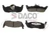 Колодки гальмівні (задні) Jeep Grand Cherokee III/IV 04-/Commander 05-10 DACO Germany 321606 (фото 1)