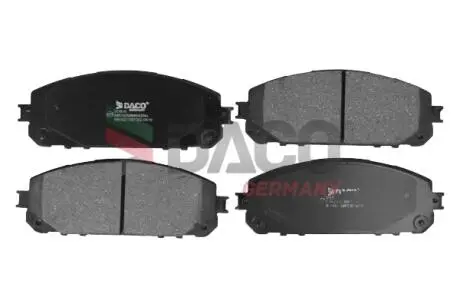 Тормозные колодки (передние) Jeep Cherokee 13- (Advics) DACO Germany 321610
