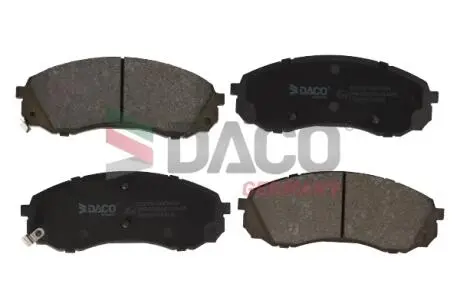 Комплект гальмівних колодок DACO Germany 321703