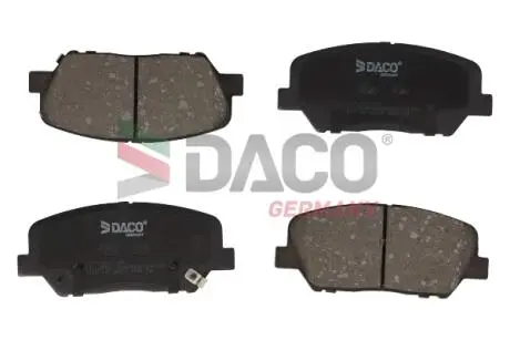 Колодки гальмівні (передні) Hyundai i30 11-/Veloster 12-17/Kia Ceed/Pro Ceed 12-/Cerato 13- DACO Germany 321725