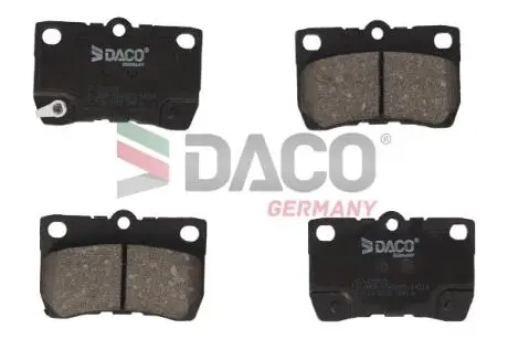 Колодки гальмівні (задні) Lexus GS/IS II/IS C 05- DACO Germany 322015