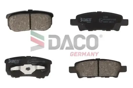 Комплект гальмівних колодок задній DACO Germany 322506