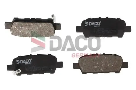 Колодки гальмівні (задні) Infiniti EX/Nissan Cube/Juke/Leaf/Renault Koleos/Suzuki Grand Vitara 05- DACO Germany 322642