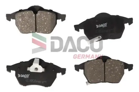 Колодки гальмівні (передні) Opel Astra G 99-02/Vectra B 95-03/Calibra A 91-97/Saab 9-3 98-09 DACO Germany 322712
