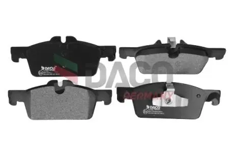 Колодки гальмівні (передні) Ford Fiesta 08- (Lucas) DACO Germany 322806