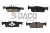 Тормозные колодки (передние) Dacia Logan 12-/Renault Clio IV/Sandero/Twingo 13-/Smart Fortwo 14- DACO Germany 323032 (фото 1)