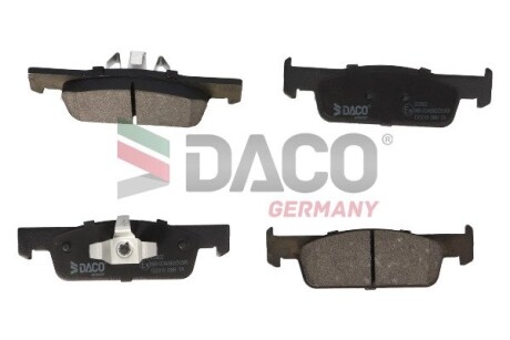 Тормозные колодки (передние) Dacia Logan 12-/Renault Clio IV/Sandero/Twingo 13-/Smart Fortwo 14- DACO Germany 323032